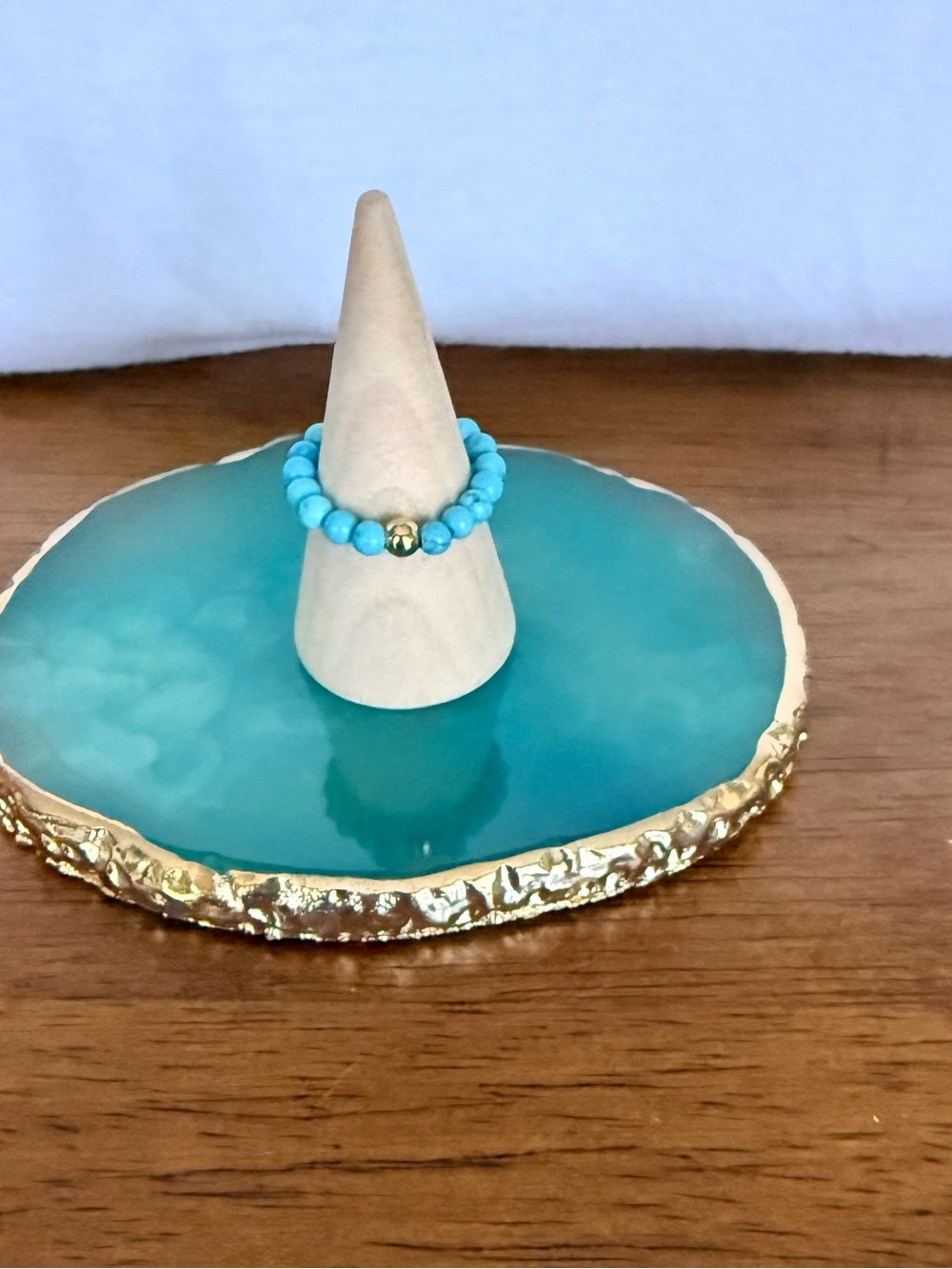 1 for $6 or 3 for $14! Add to Bundle! Turquoise Beaded Stretch Bracelet